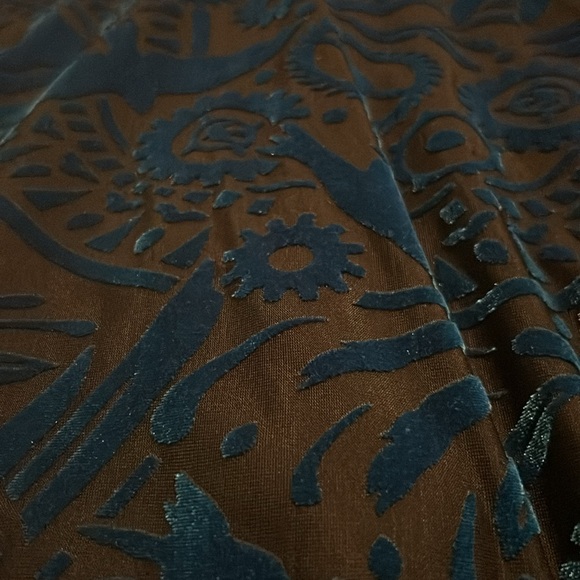 # 259. Burnout velvet, mini dress - Picture 10 of 16